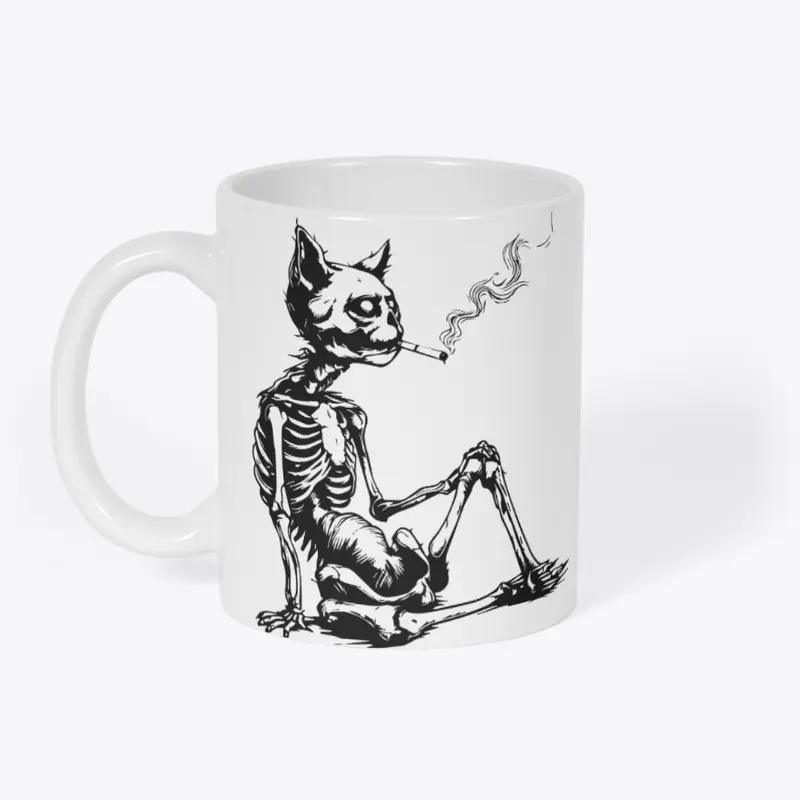 cat skeleton